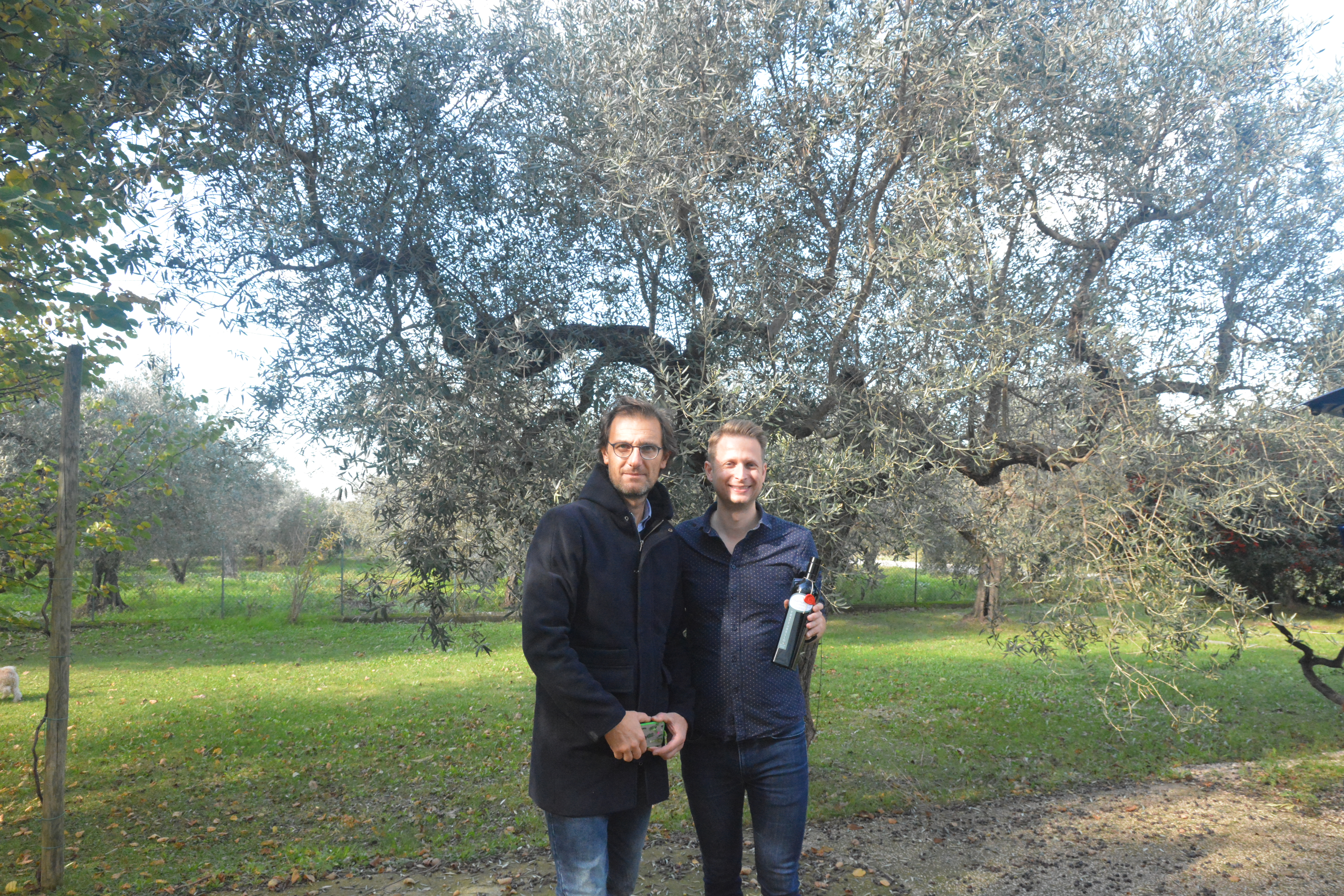 Farmář Francesco s olivovým olejem Il Tratturello